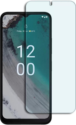KHWABEEDA Tempered Glass Guard for Nokia C32 front tempered glass(Pack of 1)