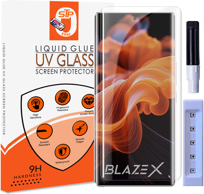 STP FEEL Tempered Glass Guard for Lava Blaze X 5G, Lava Blaze Curve 5G Premium UV Tempered Glass Protector(Pack of 1)