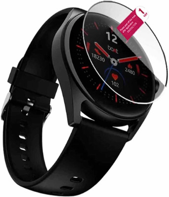 KHWABEEDA Tempered Glass Guard for boAt Lunar Link SMART WATCH TEMPERED GLASS(Pack of 1)