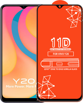 Qyist Tempered Glass Guard for Vivo Y20(Pack of 1)