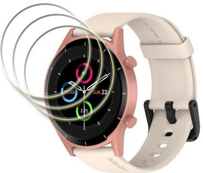 MUTAALI Tempered Glass Guard for Noise NoiseFit Core 2 Buzz smartwatch(Pack of 3)