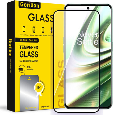 Gorilion Tempered Glass Guard for OnePlus 10R 5G(Pack of 1)