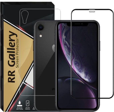 RR Gallery Front and Back Tempered Glass for Apple iPhone XR(Pack of 2)