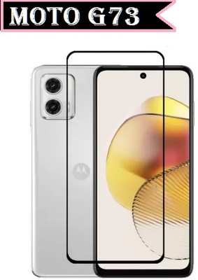 Caseline Edge To Edge Tempered Glass for Moto G73, Moto G73 5G, Motorola G73, Motorola G73 5G, Motorola Moto G73 5G(Pack of 1)