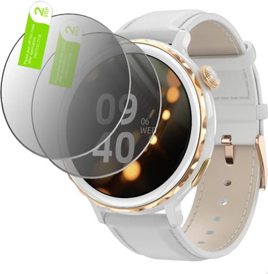 DB Tempered Glass Guard for PEBBLE DIVA 1.32 SMART WATCH TEMPERED GLASS (PACK OF 2)(Pack of 2)