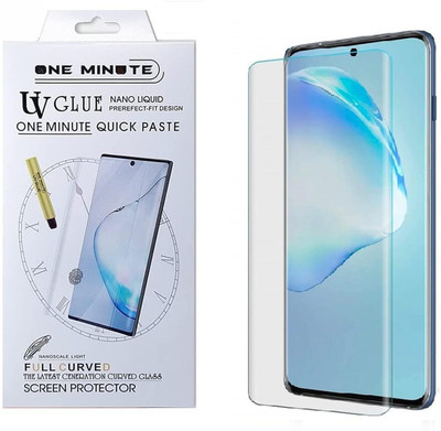 Dnvi Tempered Glass Guard for SAMSUNG S8 PLUS SCREEN PROTECTOR ( Edge To Edge, FULL CURVED, UV GLUE, NANO LIQUID, PREREFECT-FIT,QUICK PASTE )(Pack of 1)