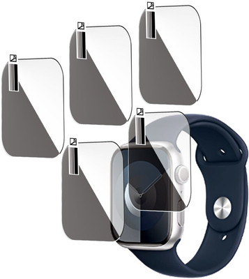 daffin Tempered Glass Guard for Apple Watch Series 9(Pack of 5)