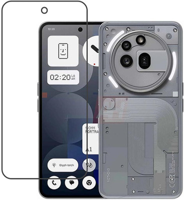 GDBUY Edge To Edge Tempered Glass for Nothing Phone 3a Pro(Pack of 1)
