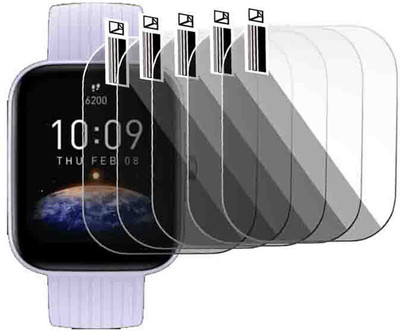 daffin Tempered Glass Guard for Amazfit Jump(Pack of 5)