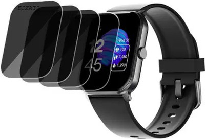 adorious Tempered Glass Guard for Ambrane Wise Eon Smartwatch(Pack of 2)