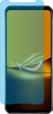 Fasheen Tempered Glass Guard for ASUS ROGPHONE 6D (UV AntiBlue Light Protection)(Pack of 1)