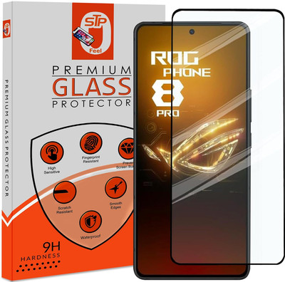 STP FEEL Tempered Glass Guard for Asus ROG Phone 8 5G / Phone 8 Pro 5G Premium Screen Protector Guard with Easy Installation Kit(Pack of 1)