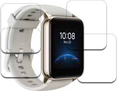 MUTAALI Tempered Glass Guard for realme Watch 2 smart watch(Pack of 4)