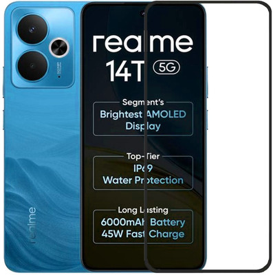 ASMANTIC Tempered Glass Guard for Realme 14t 5G(Pack of 1)