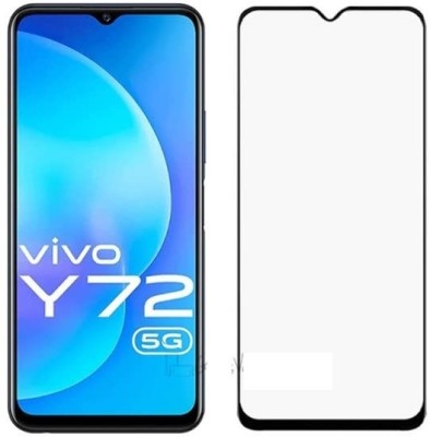 Mobling Tempered Glass Guard for Vivo Y72 5G India(Pack of 1)