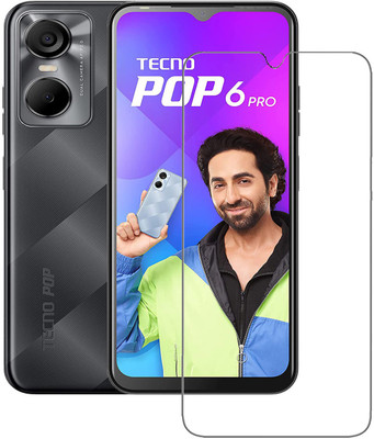 INFINITYWORLD Tempered Glass Guard for Tecno Pop 6 Pro(Pack of 1)