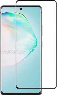 Qyist Tempered Glass Guard for Samsung Galaxy A91(Pack of 1)
