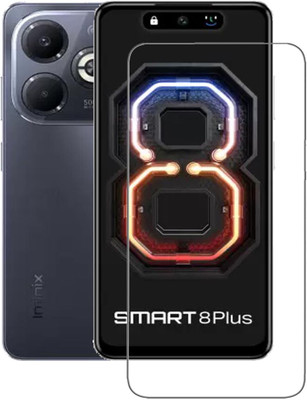 SNMART Tempered Glass Guard for Infinix Smart 8 Plus(Pack of 1)