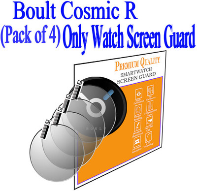 HIDEOUS Tempered Glass Guard for Boult Cosmic R(Pack of 4)