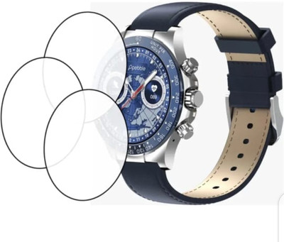 DB Tempered Glass Guard for PEBBLE ZENITH( R) SMART WATCH TEMPERED GLASS (PACK OF 3)(Pack of 3)