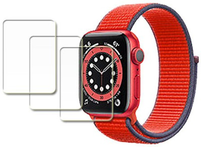 MUTAALI Tempered Glass Guard for M-WP3-Apple Watch Series 6 Aluminum(Pack of 3)