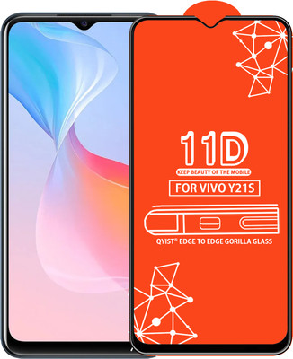 Qyist Tempered Glass Guard for Vivo Y21S(Pack of 1)