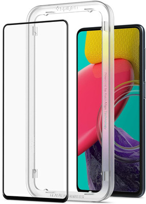 Spigen Tempered Glass Guard for Galaxy M53 5G(Pack of 2)