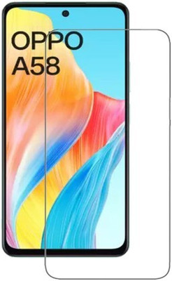 Trendzcase Tempered Glass Guard for OPPO A58 4G(Pack of 1)