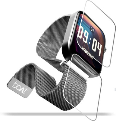 DOWRVIN Tempered Glass Guard for BOAT WAVE CALL 2 SMART WATCH SCREEN GUARD (PACK OF 2)(Pack of 2)