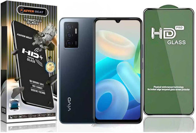 FAIYER BEAT Tempered Glass Guard for Premium high definition Tempered Glass For vivo y75 4g (high definition finish,Pack Of 1) Advanced gaming high definition Full Screen Coverage Screen Protector for vivo y75 4g(Pack of 1)
