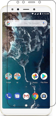 RCHJV Tempered Glass Guard for Mi A2(Pack of 1)