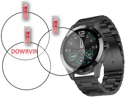 DOWRVIN Tempered Glass Guard for FIRE-BOLTT TALK 1.39 BLUETOOTH CALLING SMART WATCH (PACK OF 3)(Pack of 3)