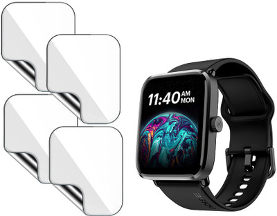 MUTAALI Tempered Glass Guard for Noise ColorFit Pro 4 Alpha Smartwatch(Pack of 4)
