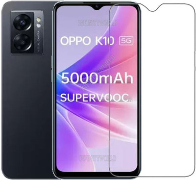 INFINITYWORLD Tempered Glass Guard for OPPO K10 5G(Pack of 1)