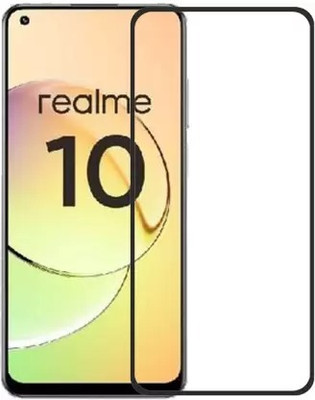 BRENZZ Edge To Edge Tempered Glass for realme 10(Pack of 1)