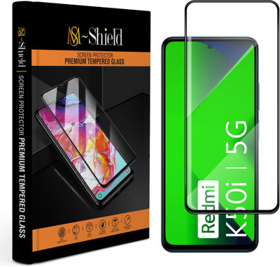 MS-Shield Tempered Glass Guard for Redmi K50i 5G(Pack of 1)
