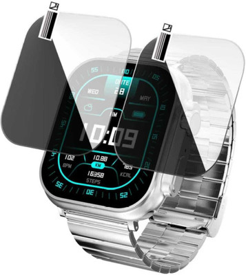 DB Tempered Glass Guard for FIRE-BOLTT GLADIATOR +1.96 WATCH SCREEN GUARD(Pack of 2)