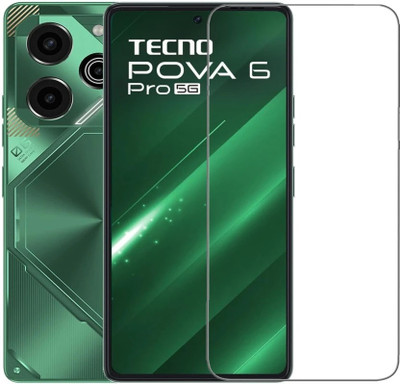 DMJHP Tempered Glass Guard for TECNO POVA 6 PRO 5G(Pack of 1)