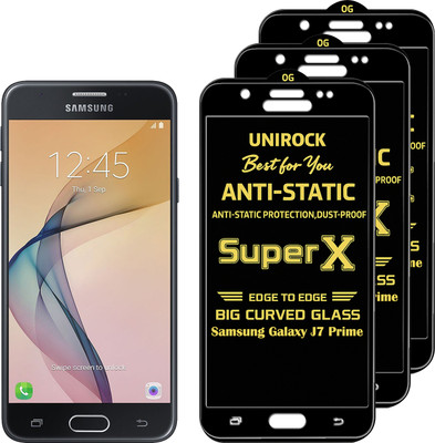 Unirock Tempered Glass Guard for Samsung Galaxy J7 Prime(Pack of 3)