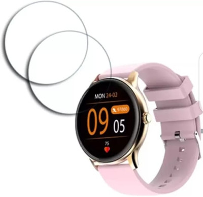 DOWRVIN Tempered Glass Guard for FIRE -BOLTT HURRICANE 1.3 SMART WATCH TEMPERED GLASS (PACK OF 2)(Pack of 2)