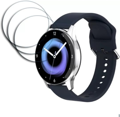 DOWRVIN Tempered Glass Guard for Pebble dart 1.28 inch smart watch (pack of 3)(Pack of 3)