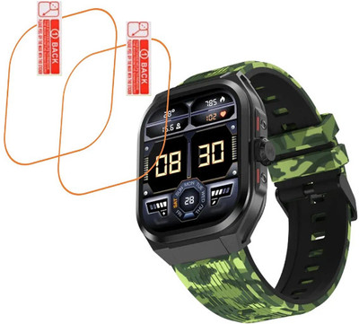 MUTAALI Tempered Glass Guard for Noise Colorfit Thrill smart watch(Pack of 2)