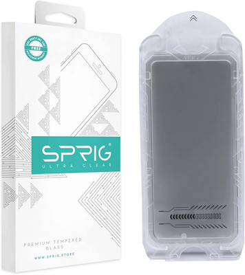 Sprig Tempered Glass Guard for Apple iPhone 16 Pro, Apple iPhone 16 Pro, Apple iPhone 16 Pro(Pack of 1)