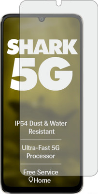 Fasheen Tempered Glass Guard for Lava Shark 5G (AntiGlare Matte)(Pack of 1)