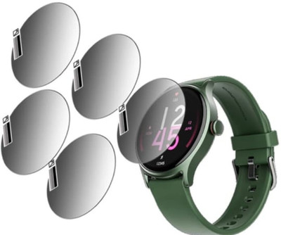 DOWRVIN Tempered Glass Guard for BOAT LUNAR VISTA SMART WATCH TEMPERED GLASS ( PACK OF 5)(Pack of 5)