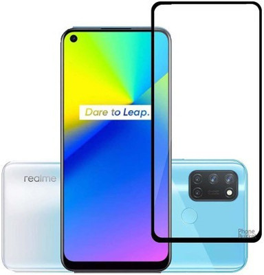 GLADLY Tempered Glass Guard for Realme C17(Pack of 1)