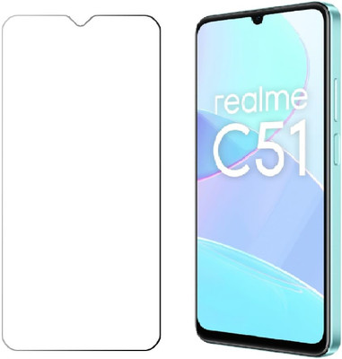 KARTRAY Tempered Glass Guard for Realme C51(Pack of 1)
