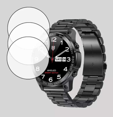 DB Tempered Glass Guard for FIRE BOLTT DAGGER LUXE WATCH SCREEN GUARD(Pack of 3)