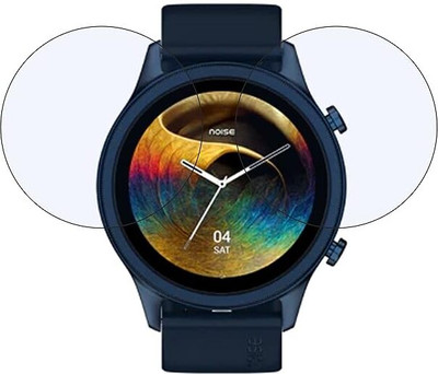 LIGHTWINGS Screen Guard for Smartwatch Screen Protector for NoiseFit Evolve 3 Round Smart Watch(P-2)(Pack of 2)