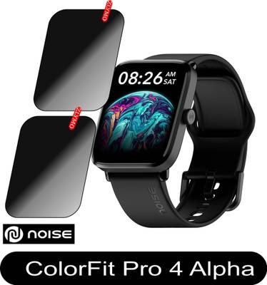 Zlymo Tempered Glass Guard for Noise ColorFit Pro 4 Alpha Bluetooth Calling Smart Watch Price History